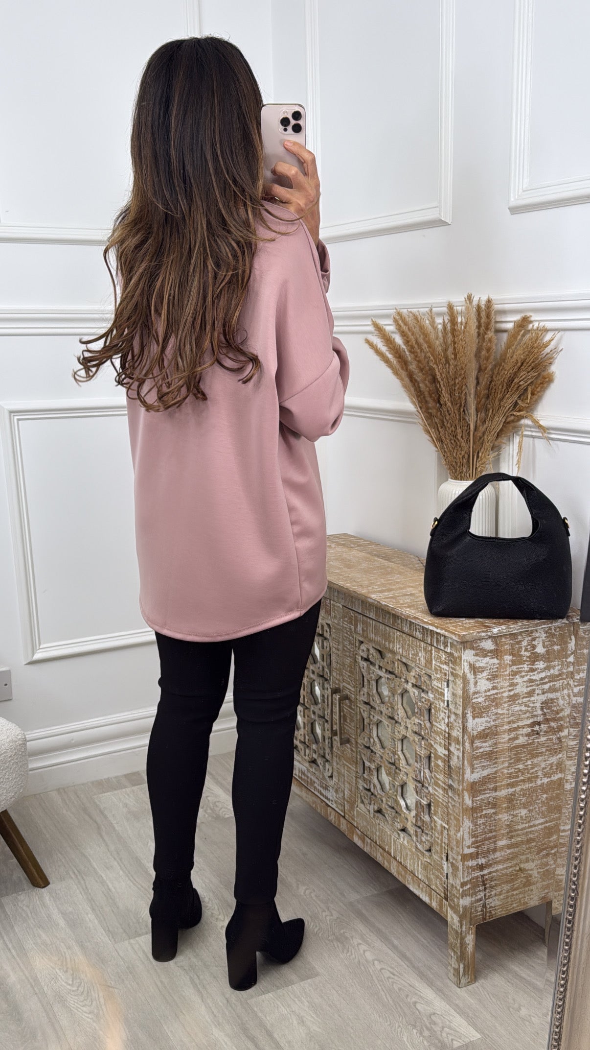 Lilu Pink BROOKLYN Sweatshirt