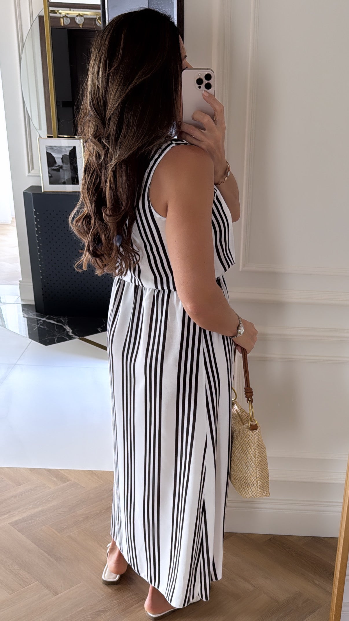 Annmarie Striped Maxi Dress
