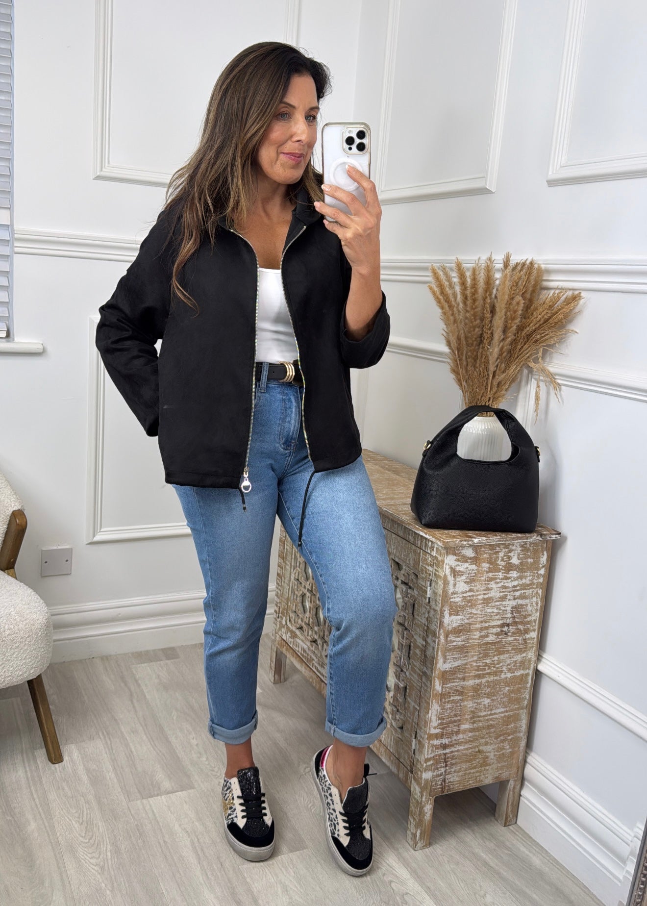 Juniper Black Hooded Jacket