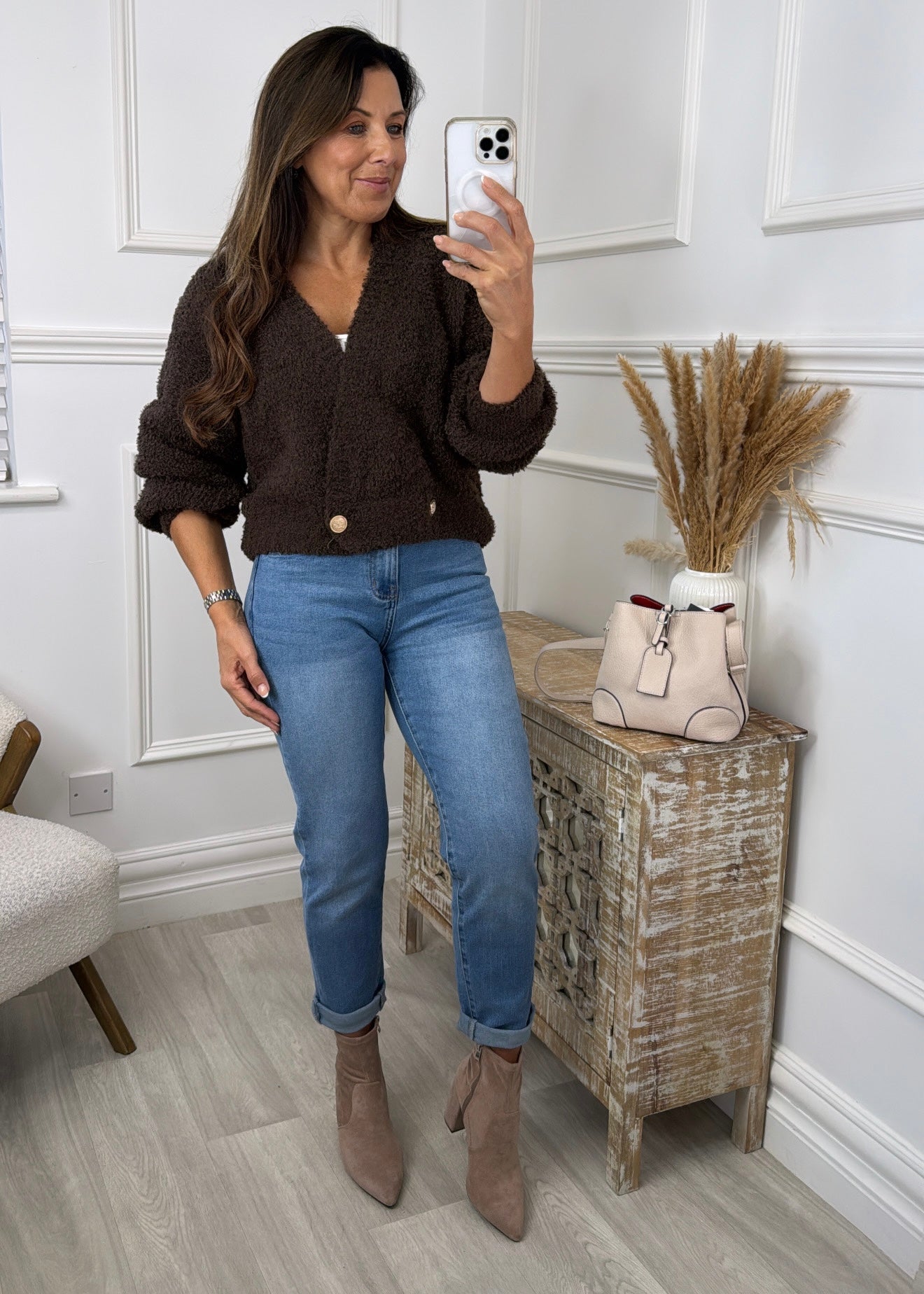 Daryl Brown Two Button Cardigan