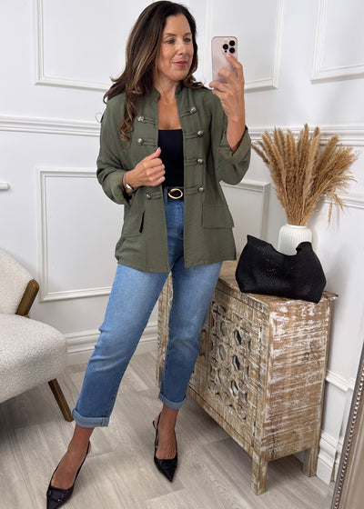 Triona Khaki Lightweight Jacket