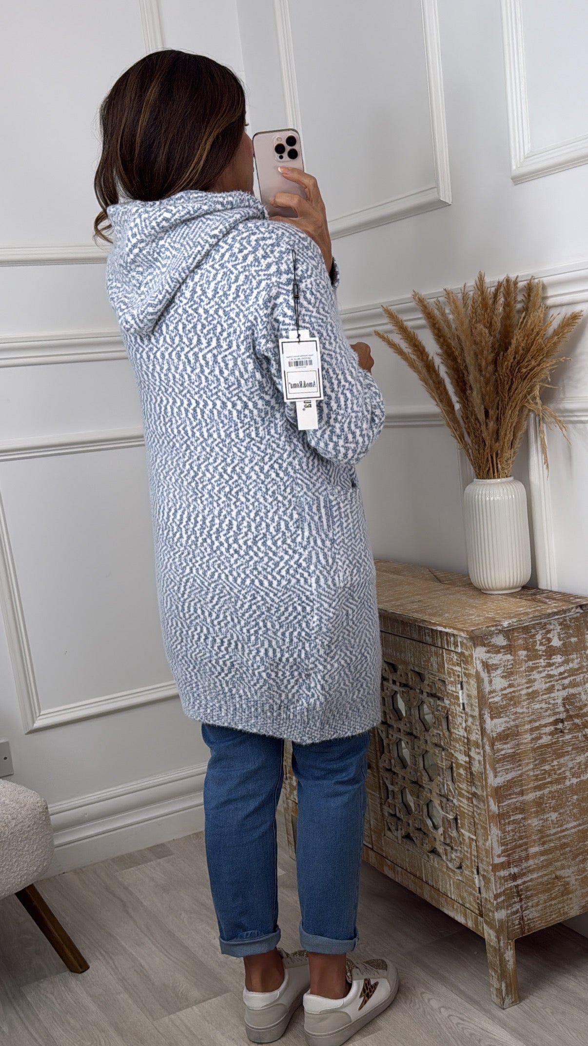 Harper Royal Blue Button Cardigan