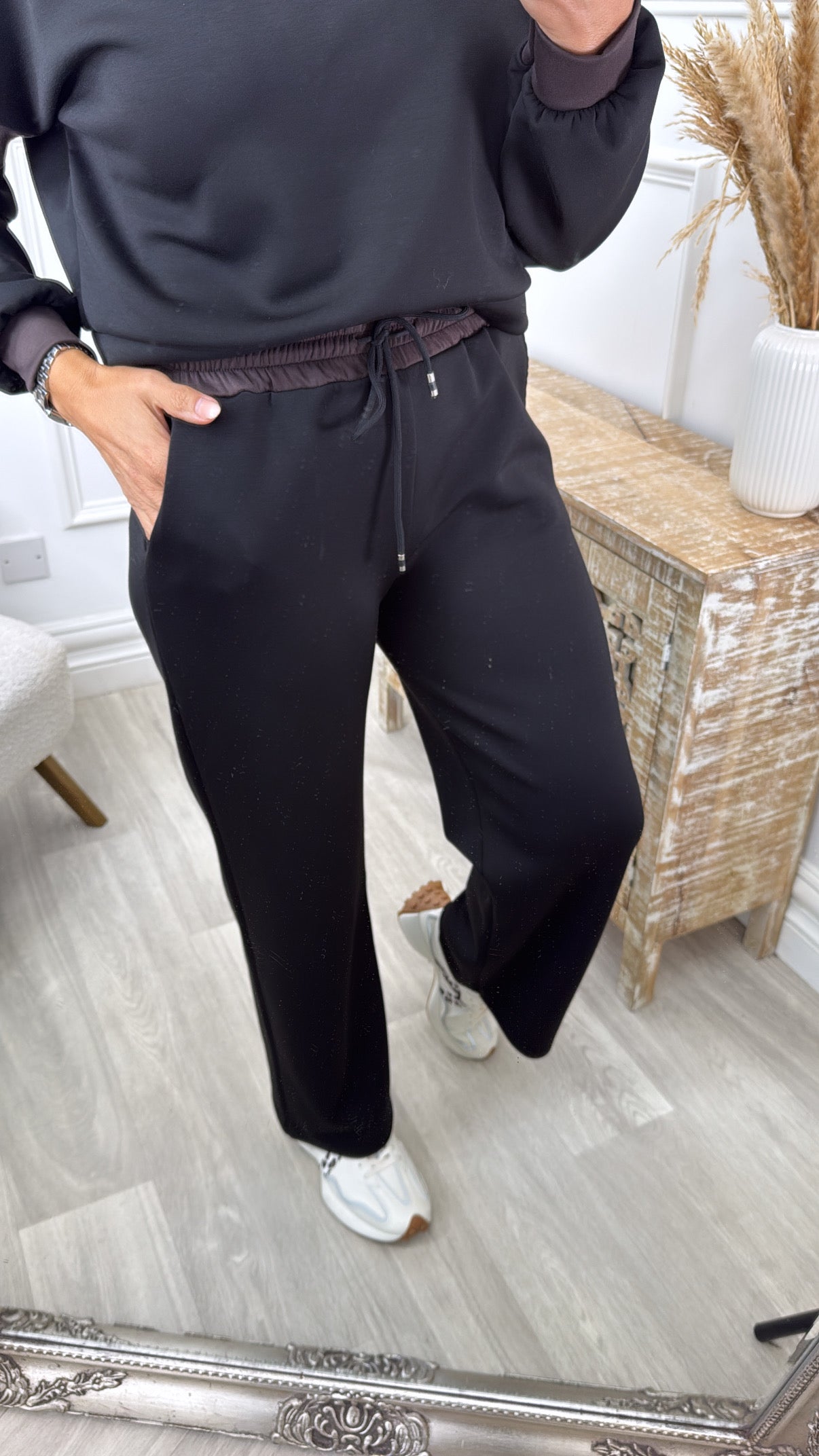 Estella Black Tracksuit