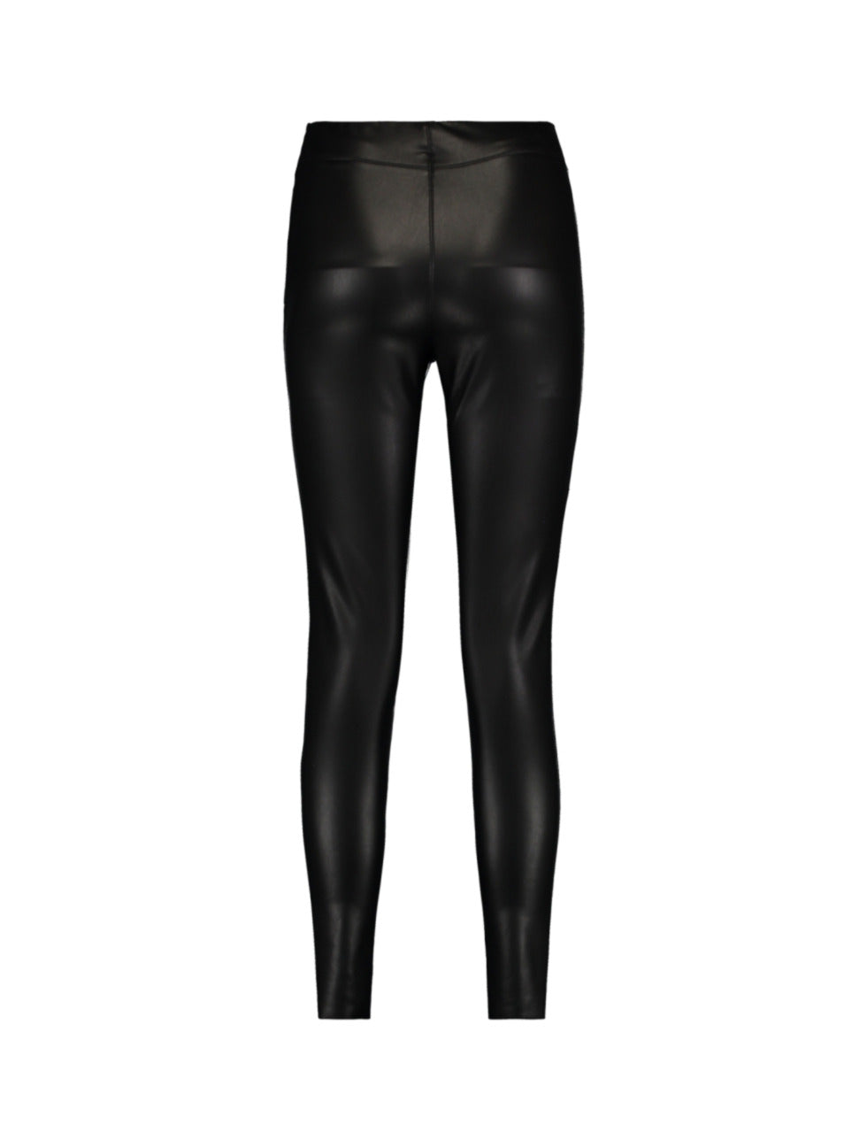 Dena Black PU Trousers