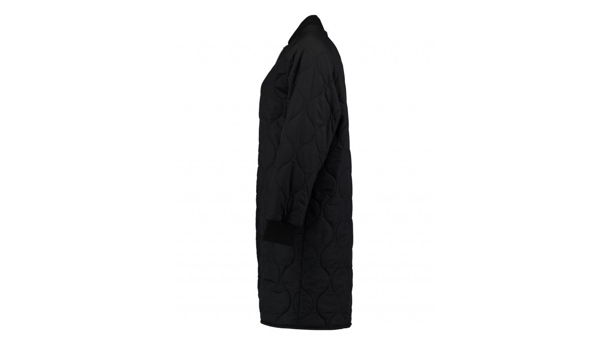 Milla Black Bomber Coat