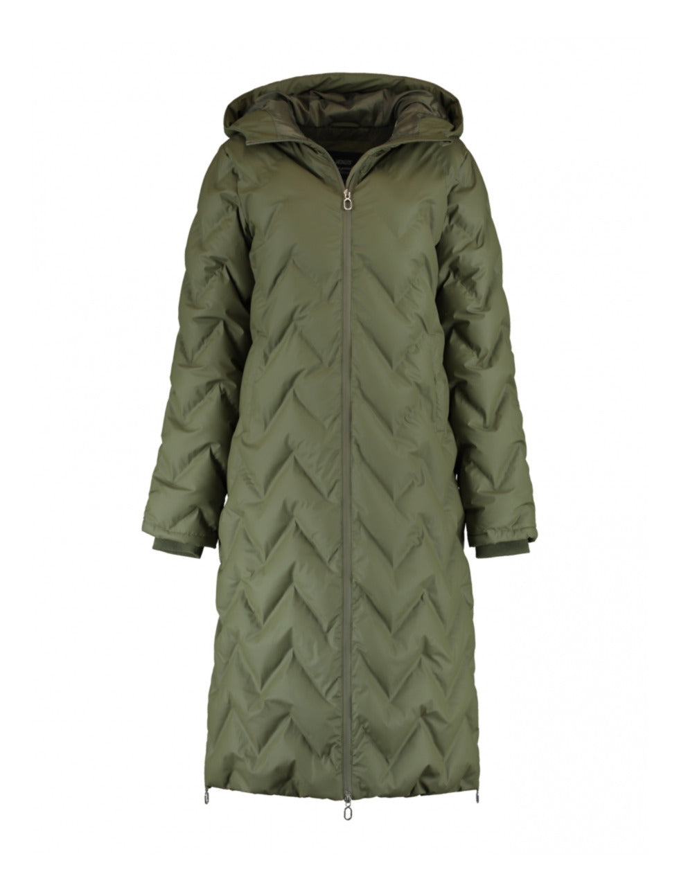 Johanna Khaki Padded Jacket