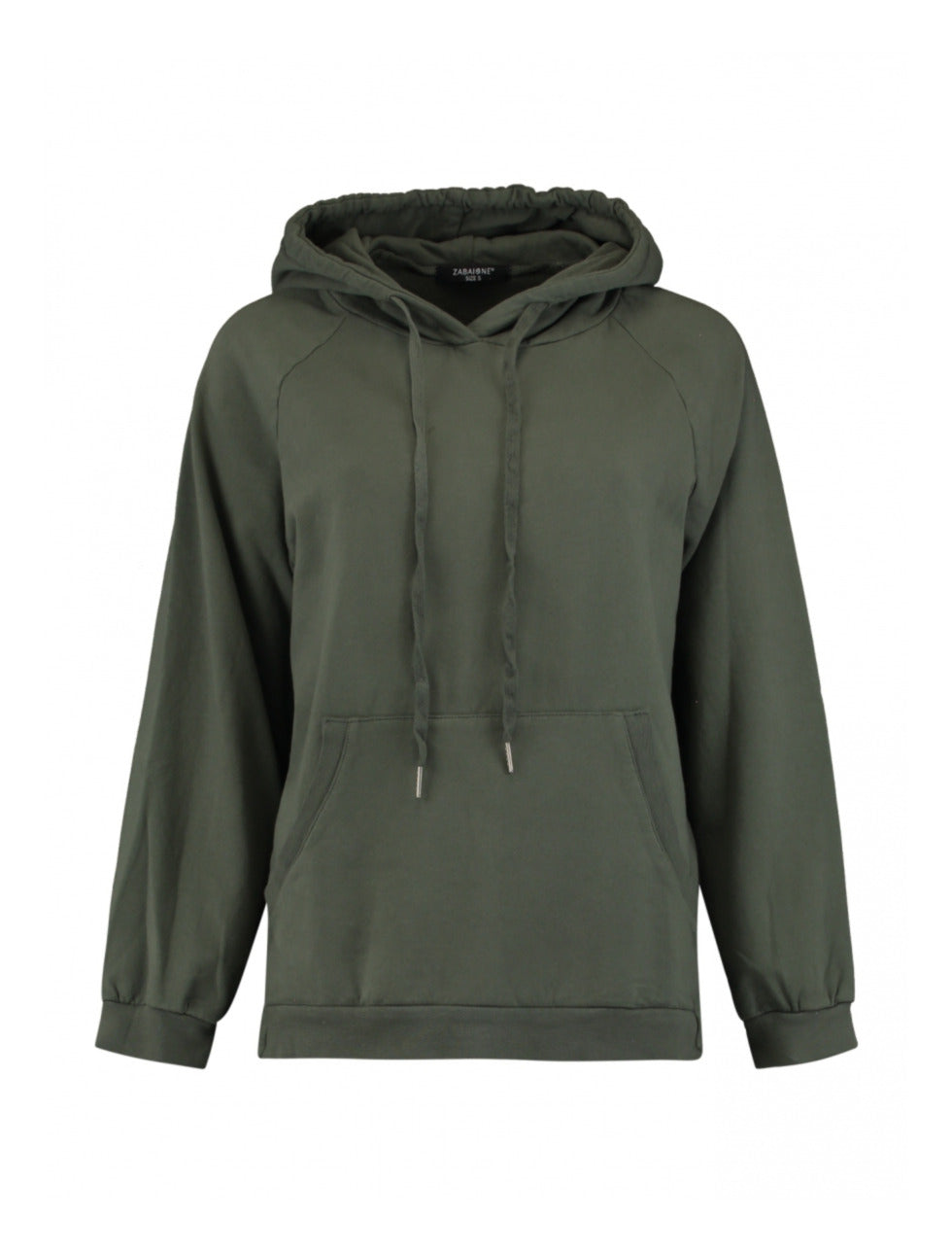 Lala Khaki Kangaroo Pocket Hoodie