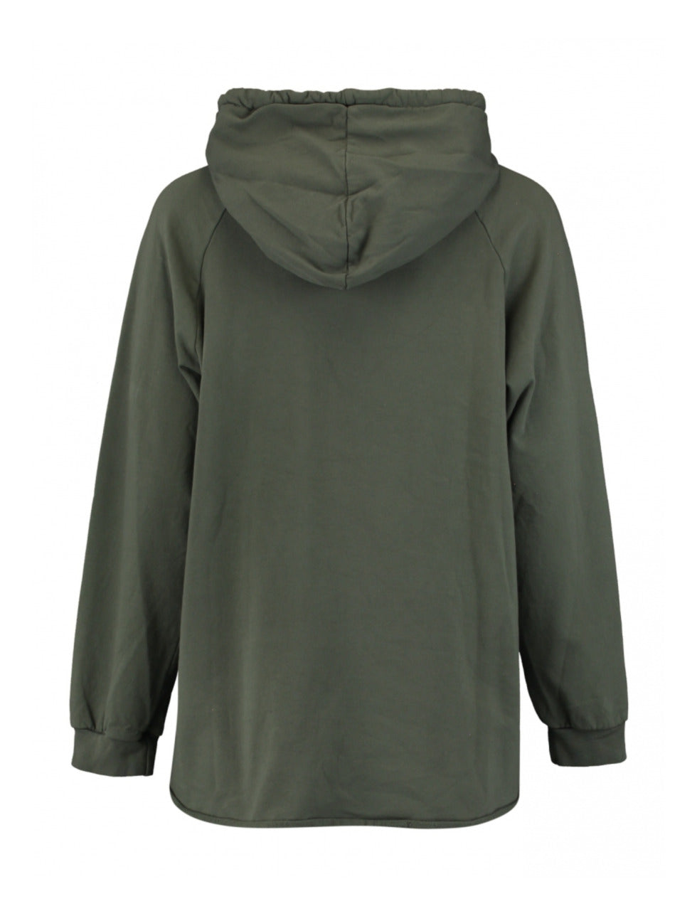 Lala Khaki Kangaroo Pocket Hoodie