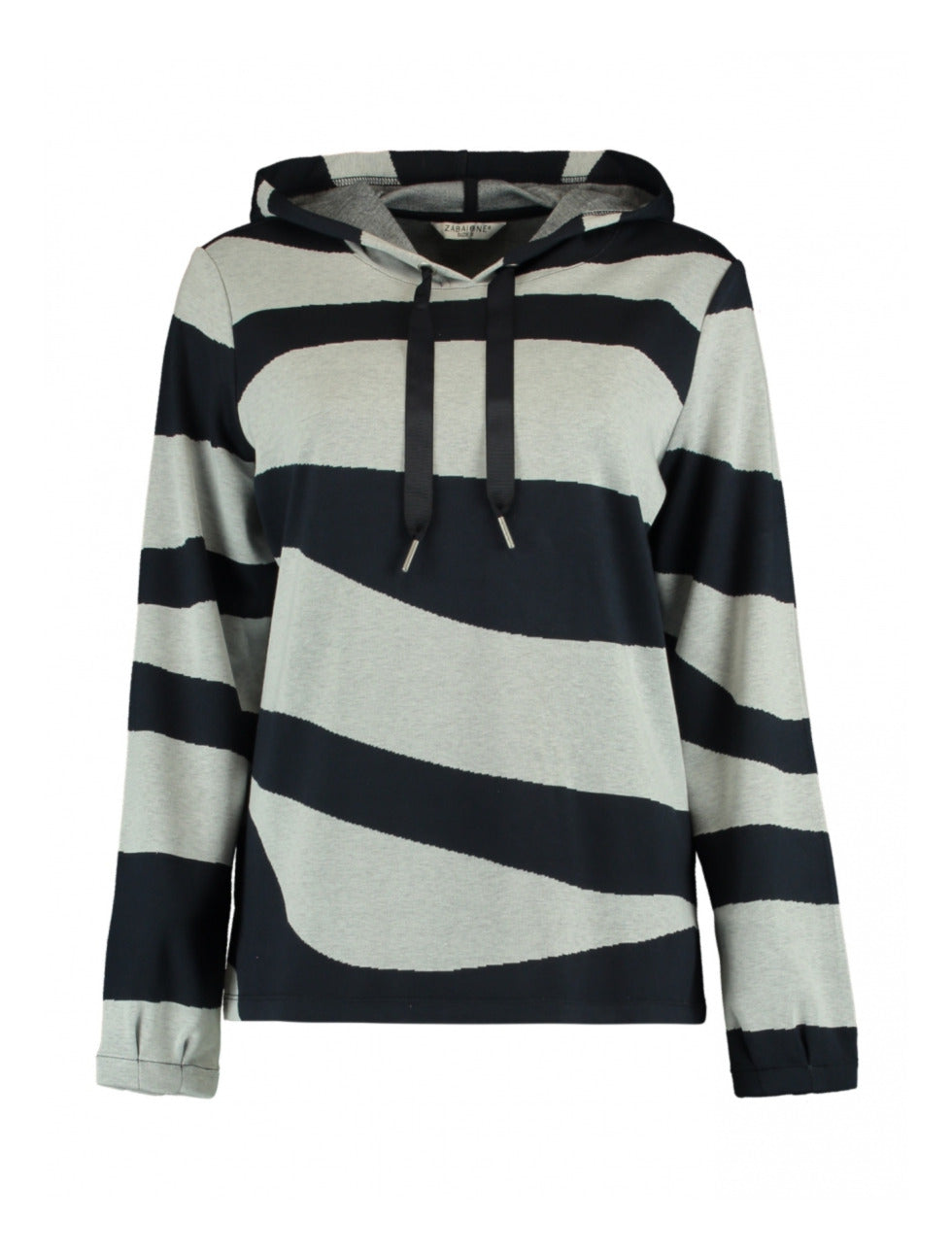 Gloria Navy Striped Hoodie