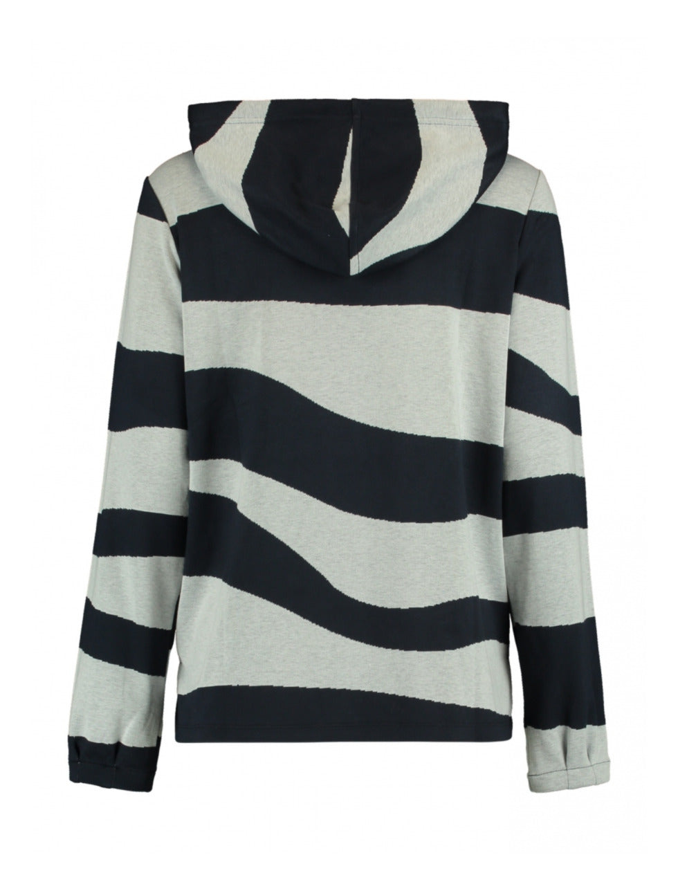 Gloria Navy Striped Hoodie