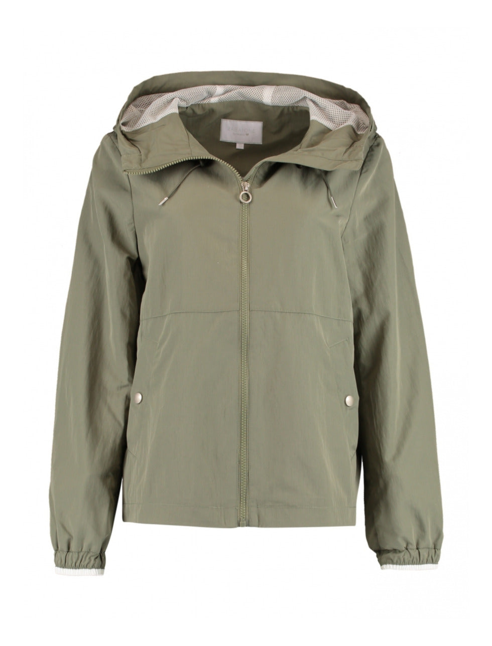 Tayla Khaki Rain Jacket