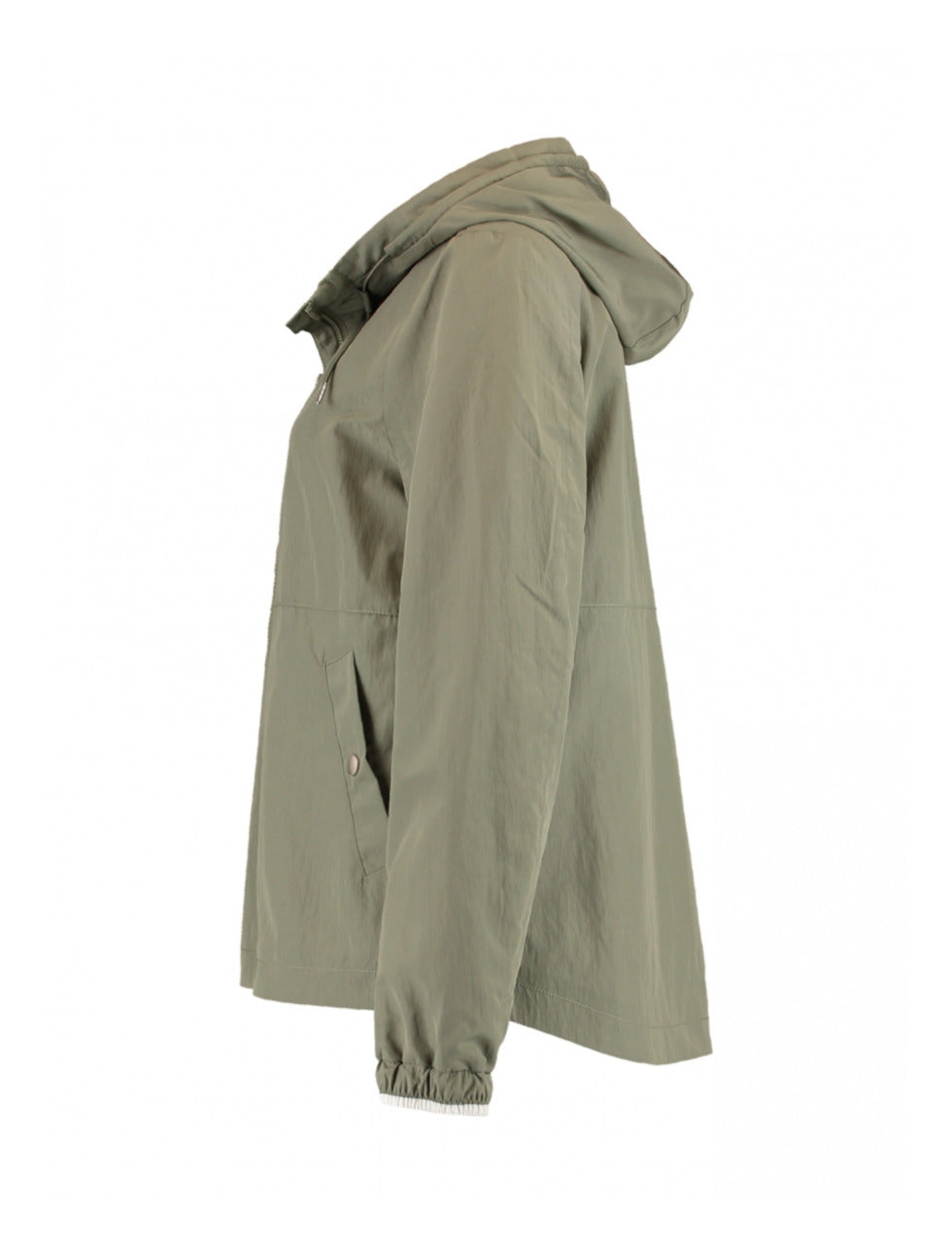 Tayla Khaki Rain Jacket