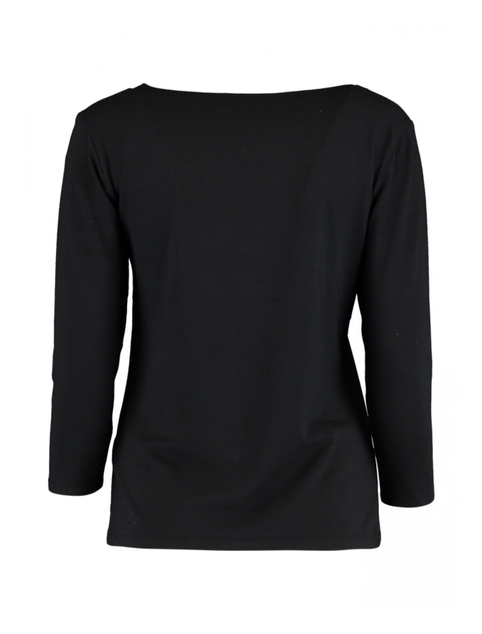 River Black Sweetheart Neck Top