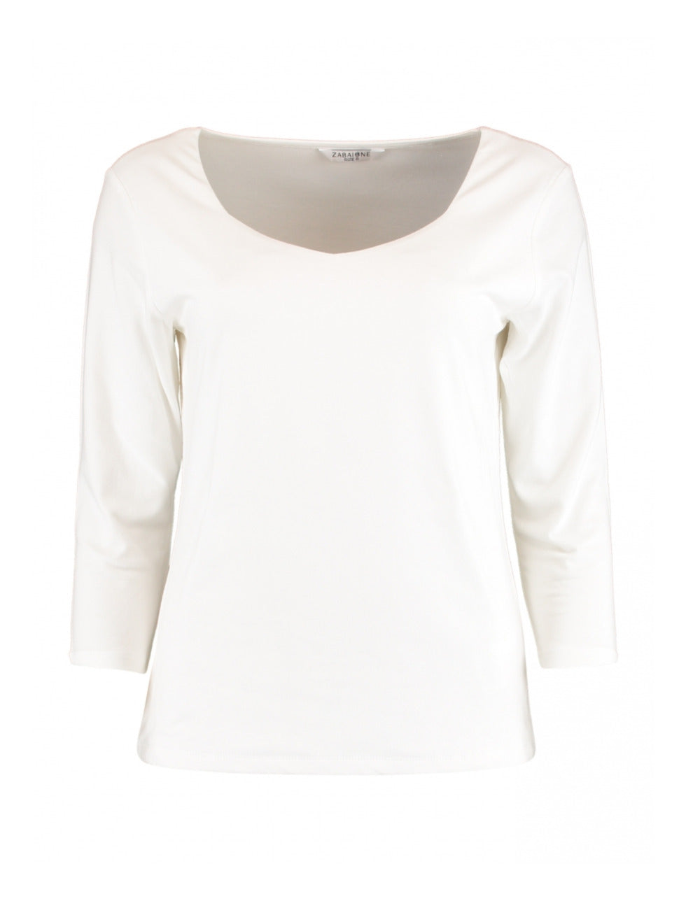 River White Sweetheart Neck Top