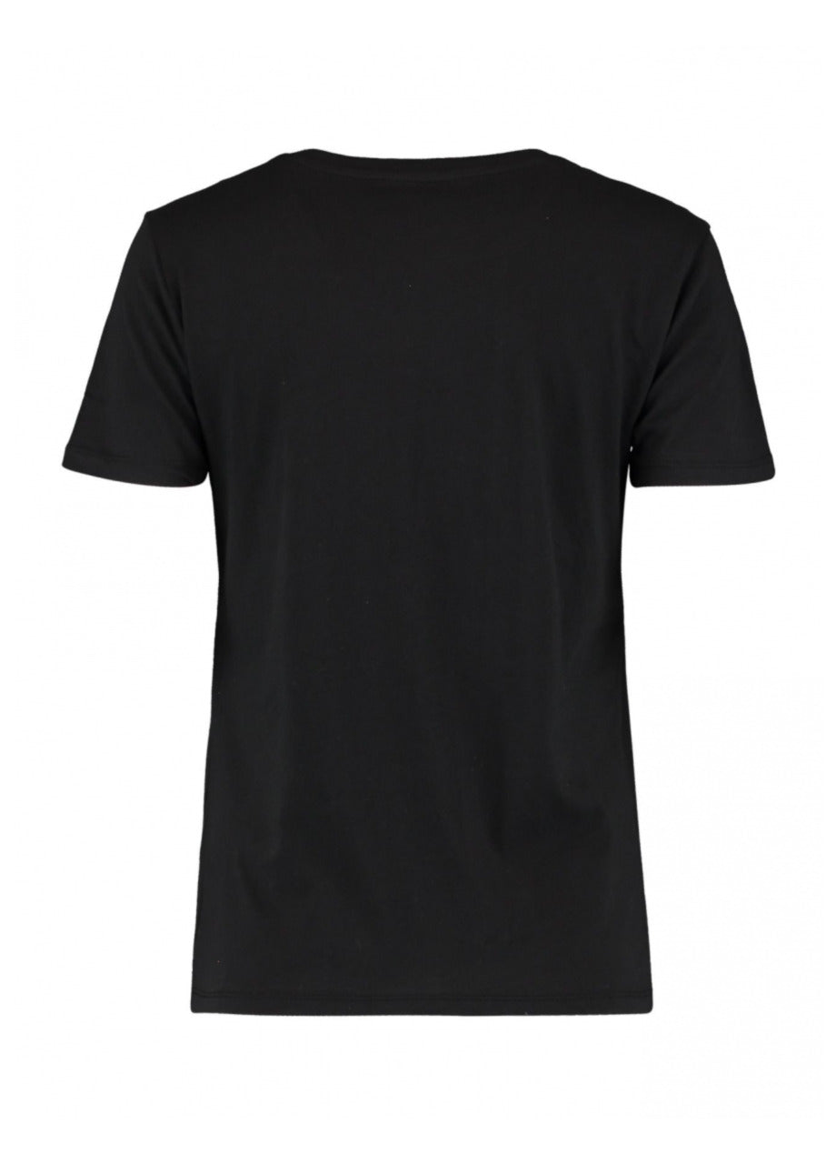 Brooklyn Black Foil Square T-Shirt