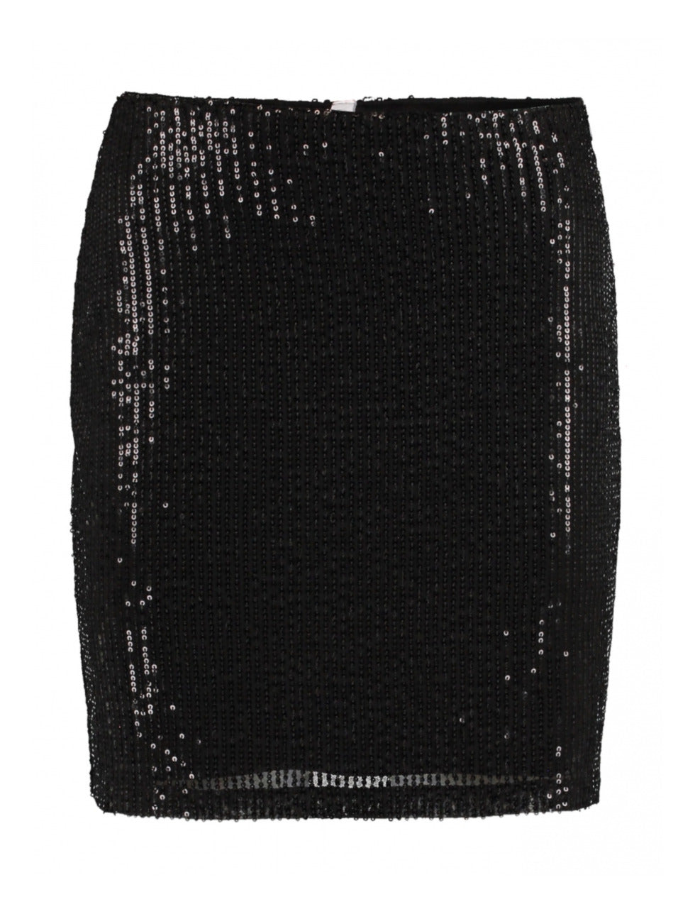 Leana Black Sequin Mini Skirt