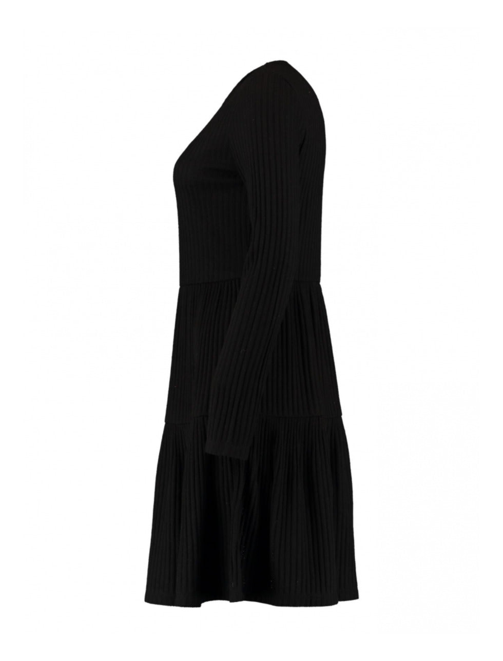 Ida Black Smock Dress
