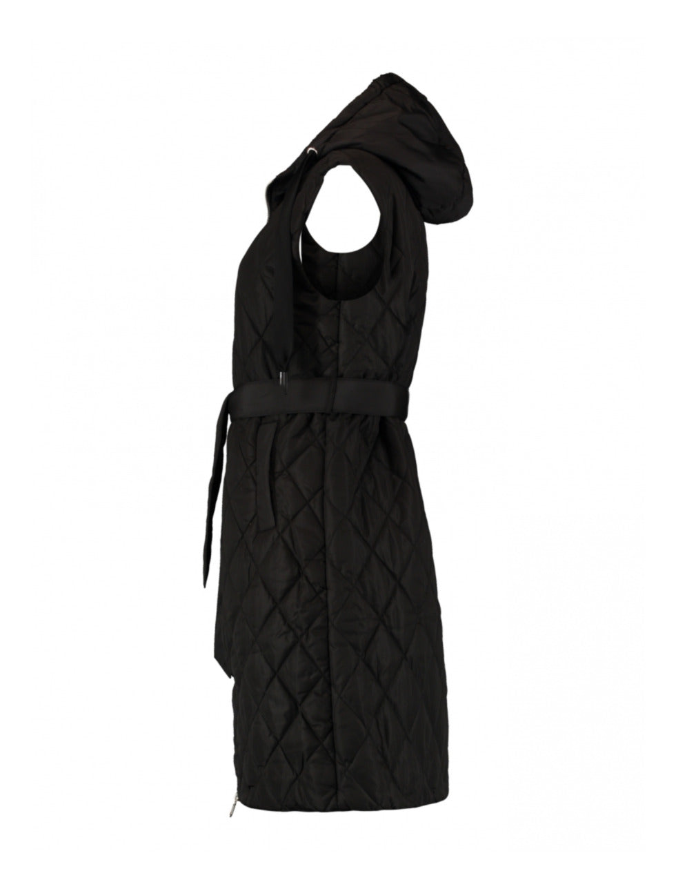 Ellen Black Diamond Quilted Gilet