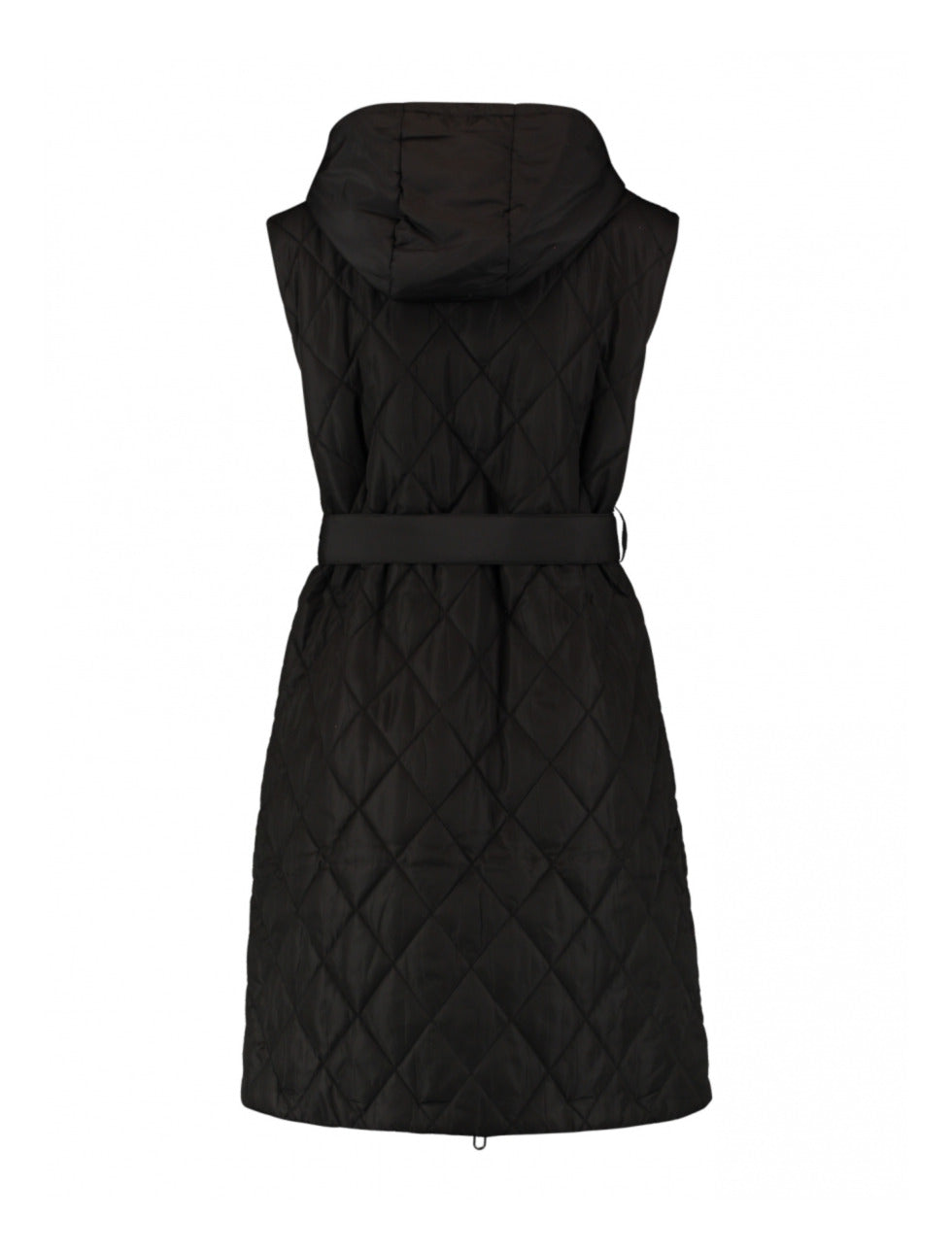 Ellen Black Diamond Quilted Gilet