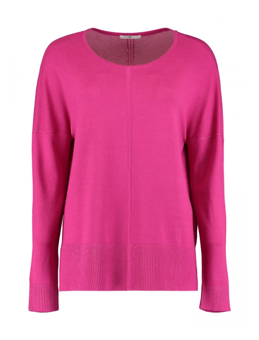 Yamila Pink Berry Fine Knit Top