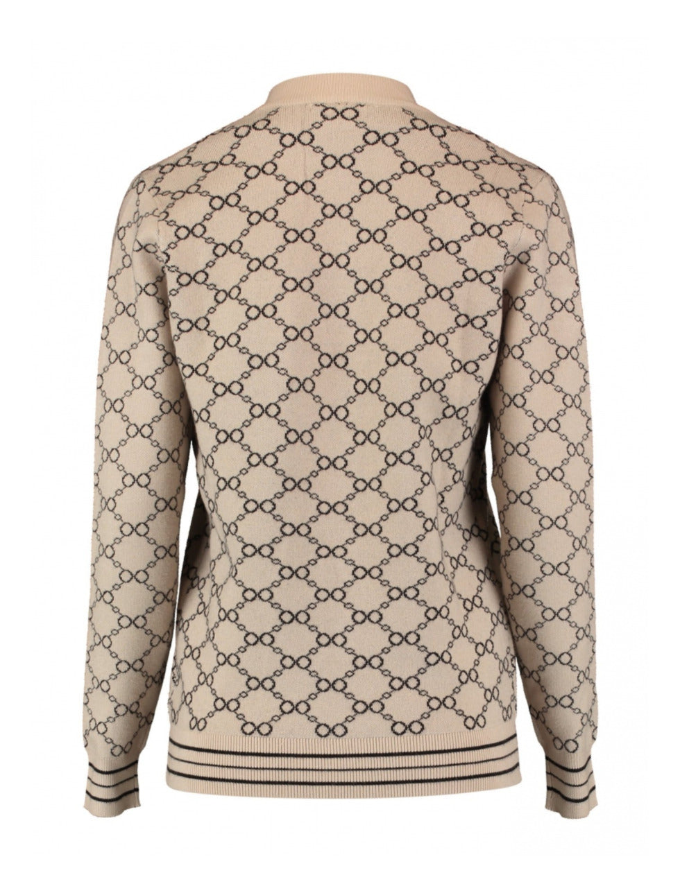 Finley Beige Patterned Cardigan