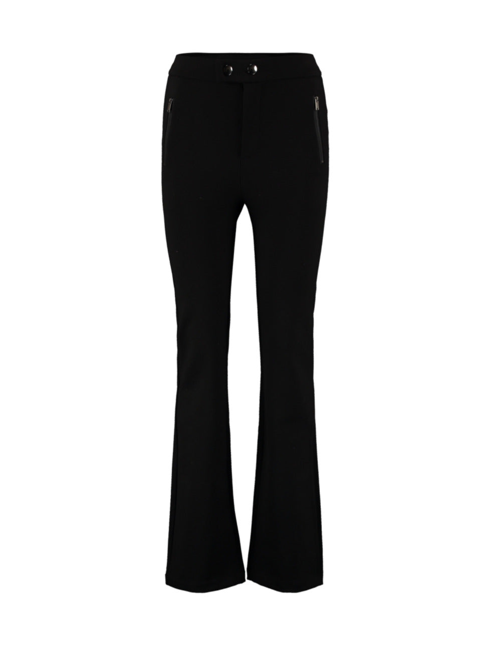 Amalia Black Flared Trousers