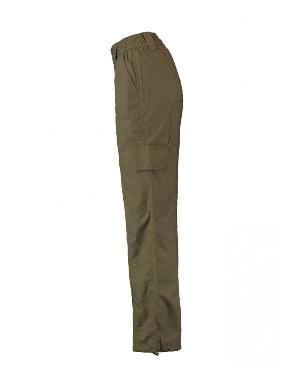 Lilly Khaki Flared Cargo Trousers