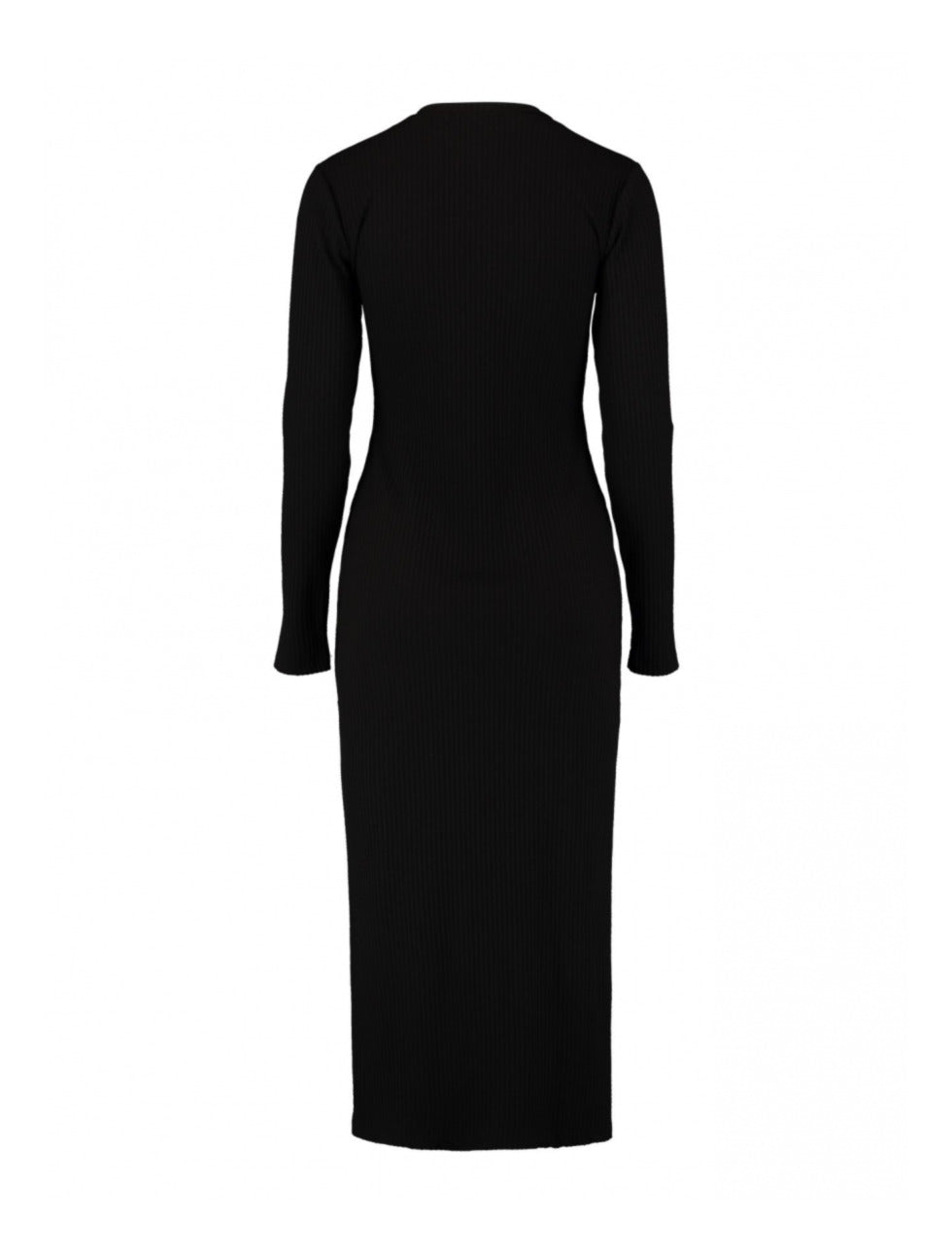 Carina Black Bodycon Midi Dress