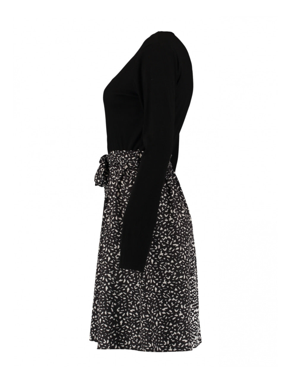 Belina Black 2 in 1 Midi Dress
