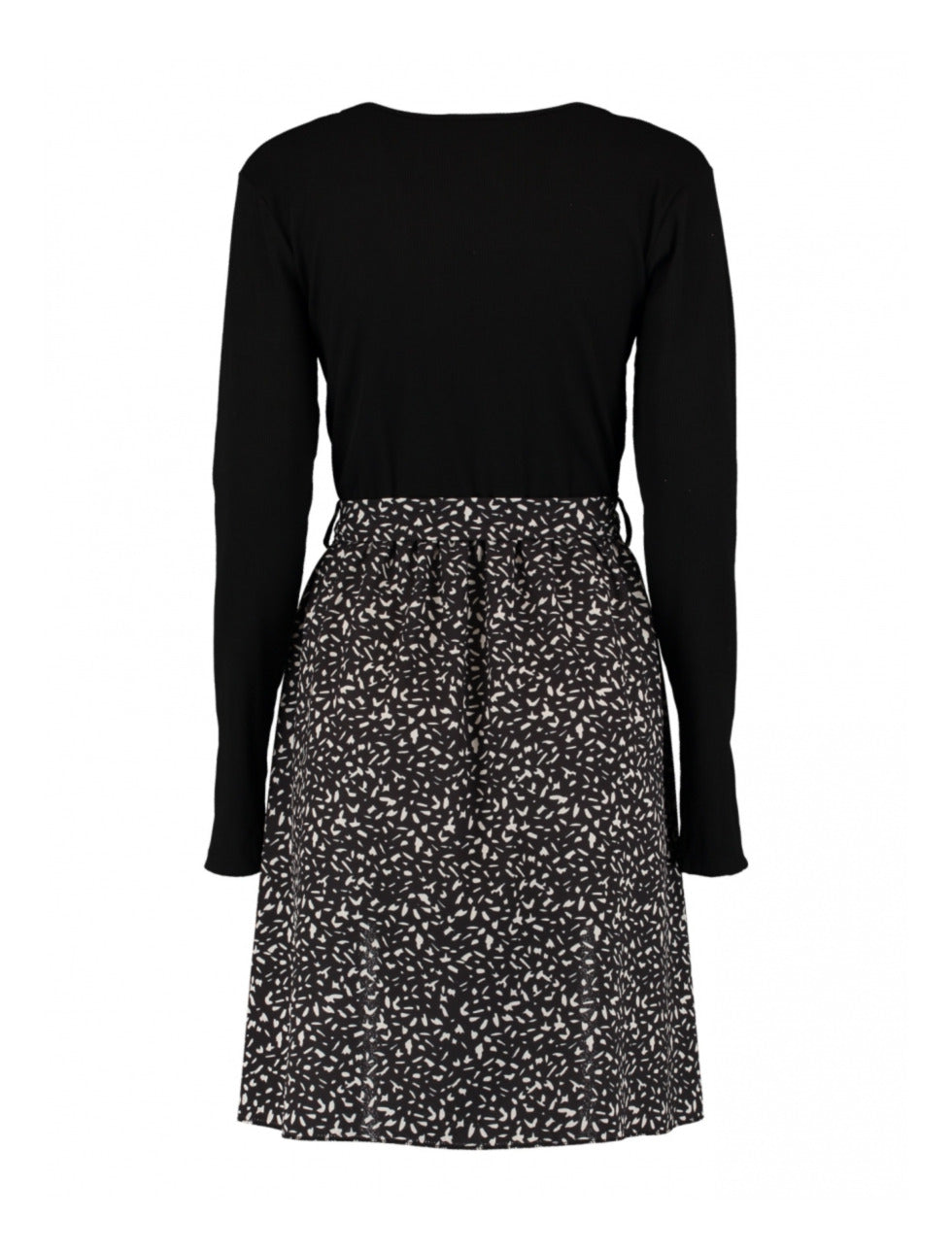 Belina Black 2 in 1 Midi Dress
