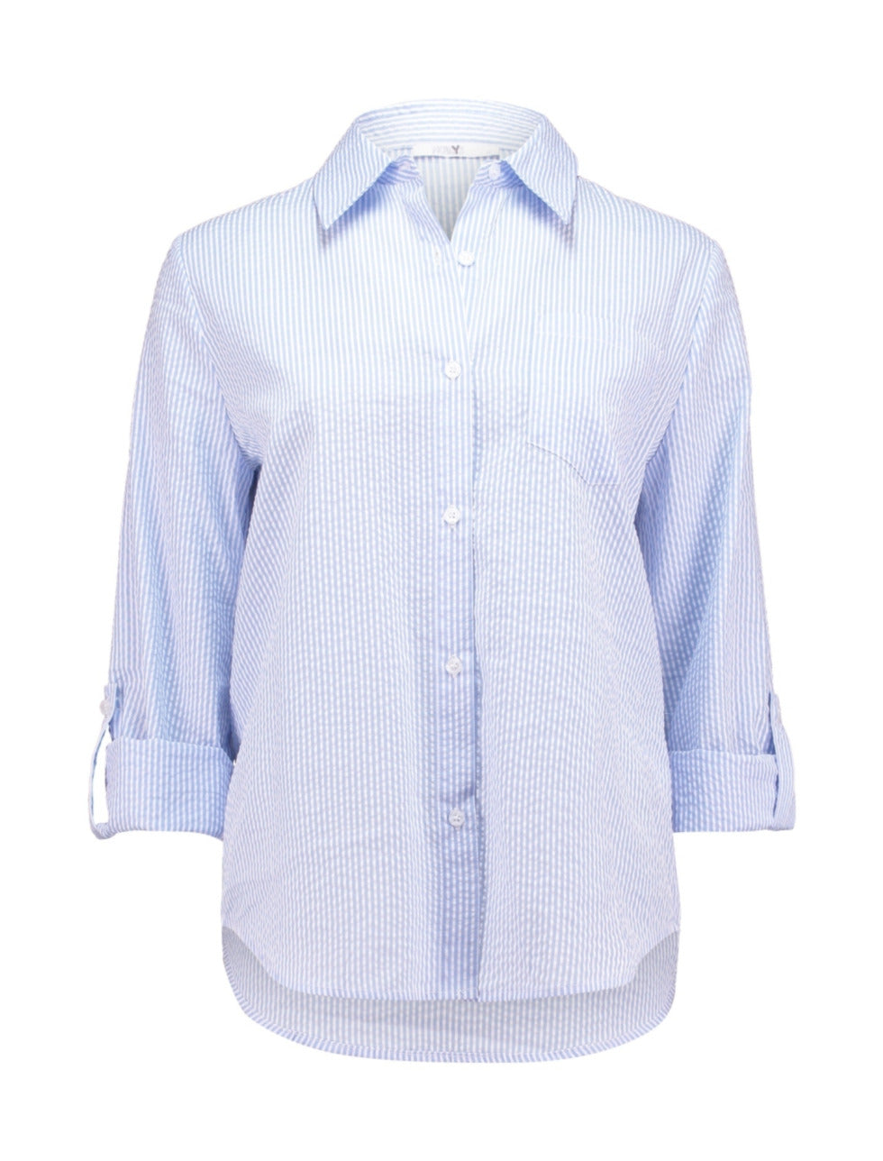Aurice Blue Stripe Shirt