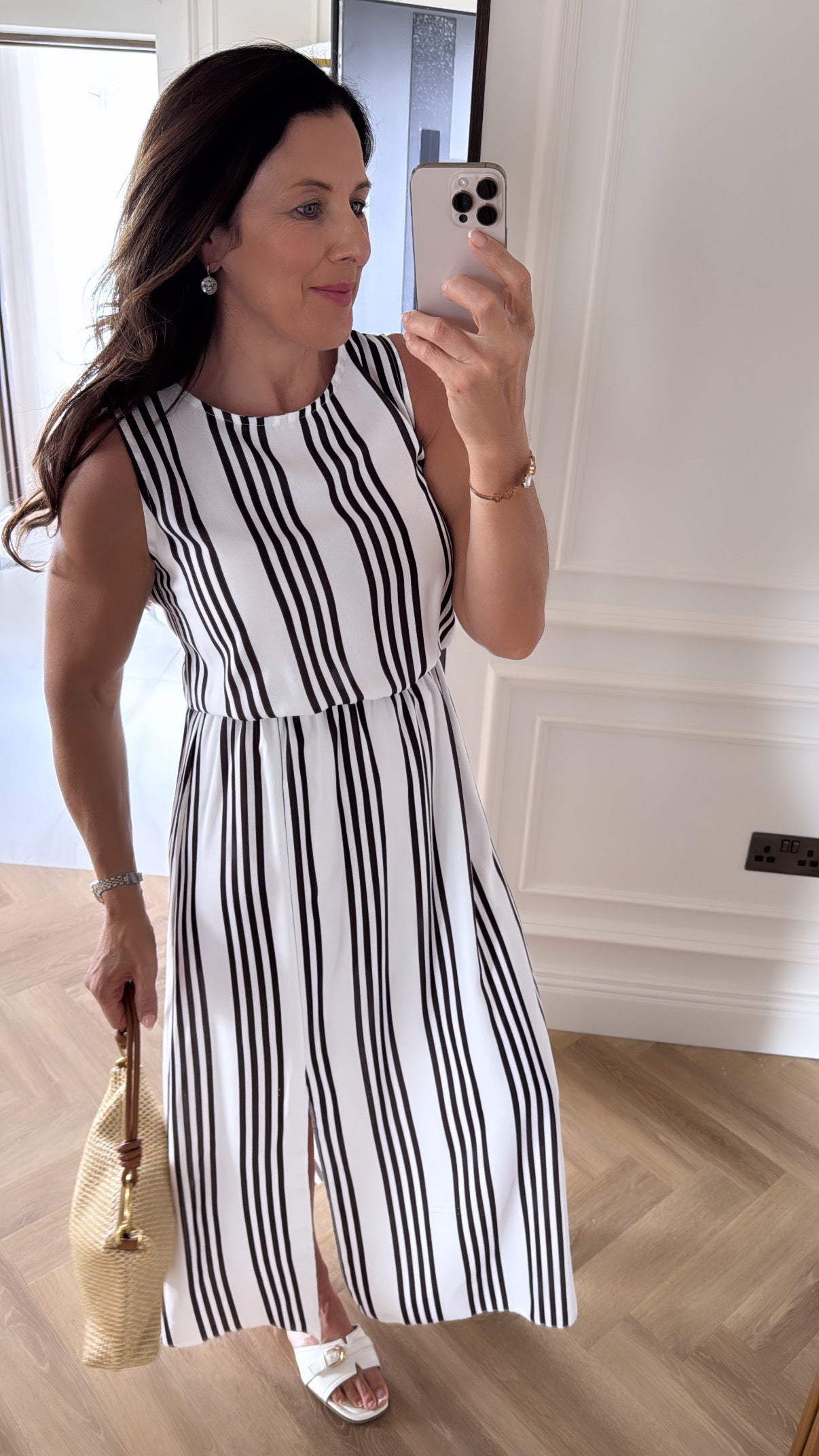 Annmarie Striped Maxi Dress