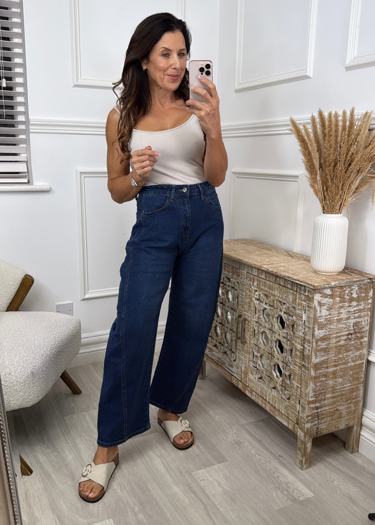 Poppy Blue Baggy Jeans