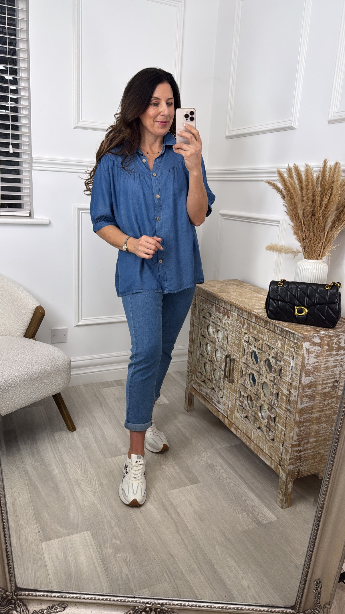 Torry Blue Denim Shirt