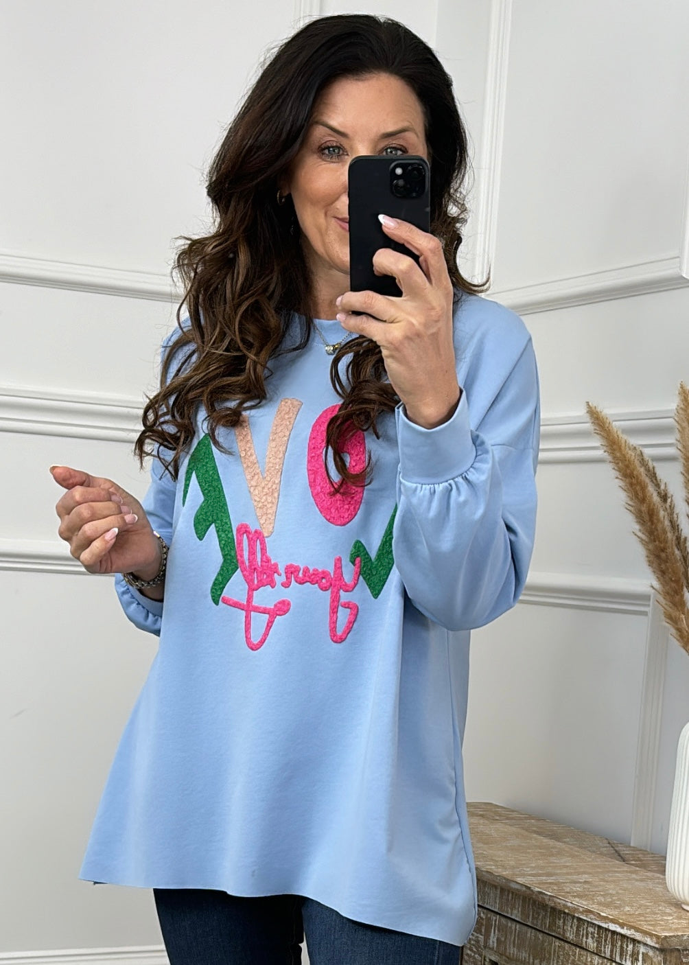 Blake Blue LOVE Yourself Sweatshirt