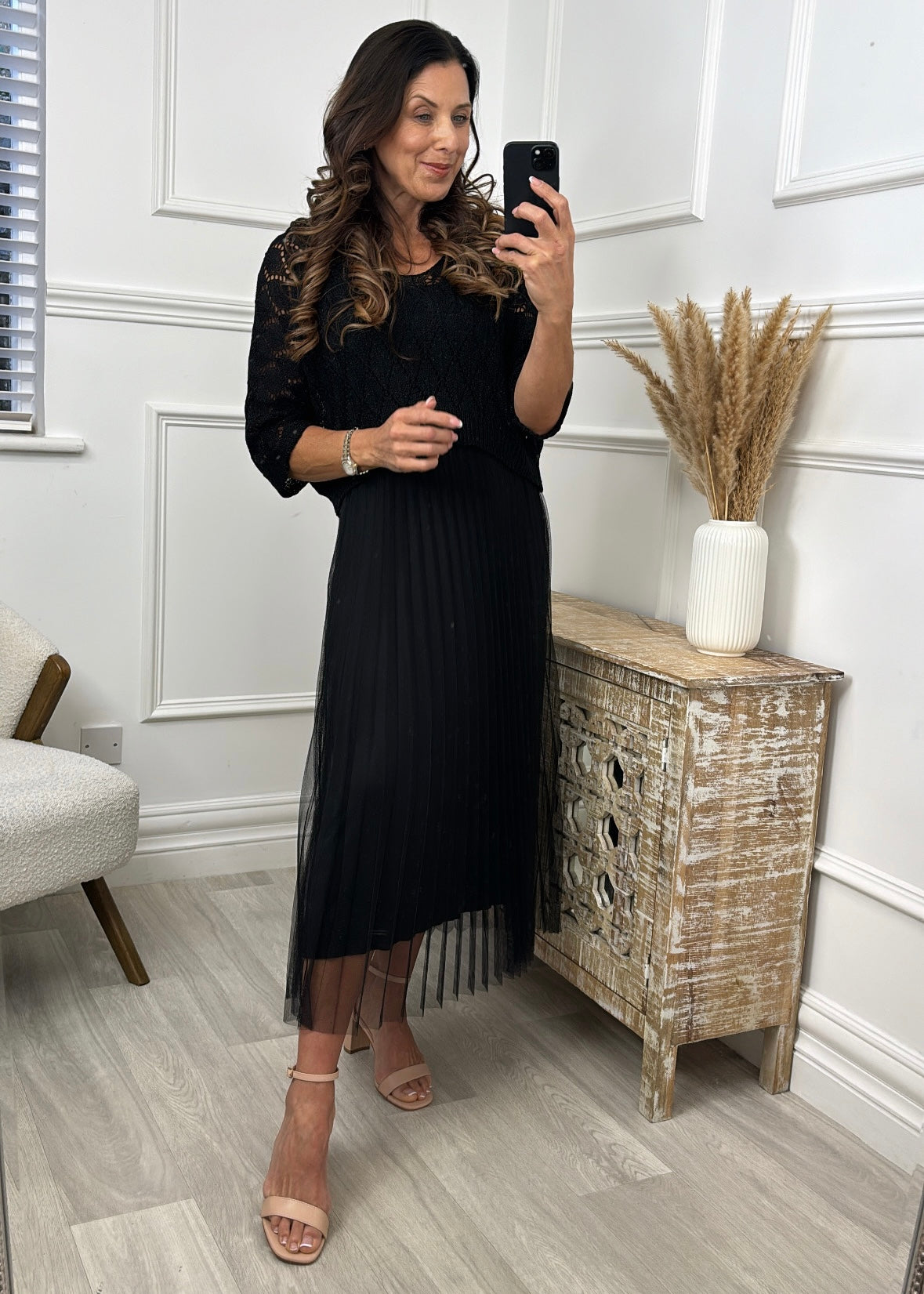 Toscana Black Tutu Skirt Set