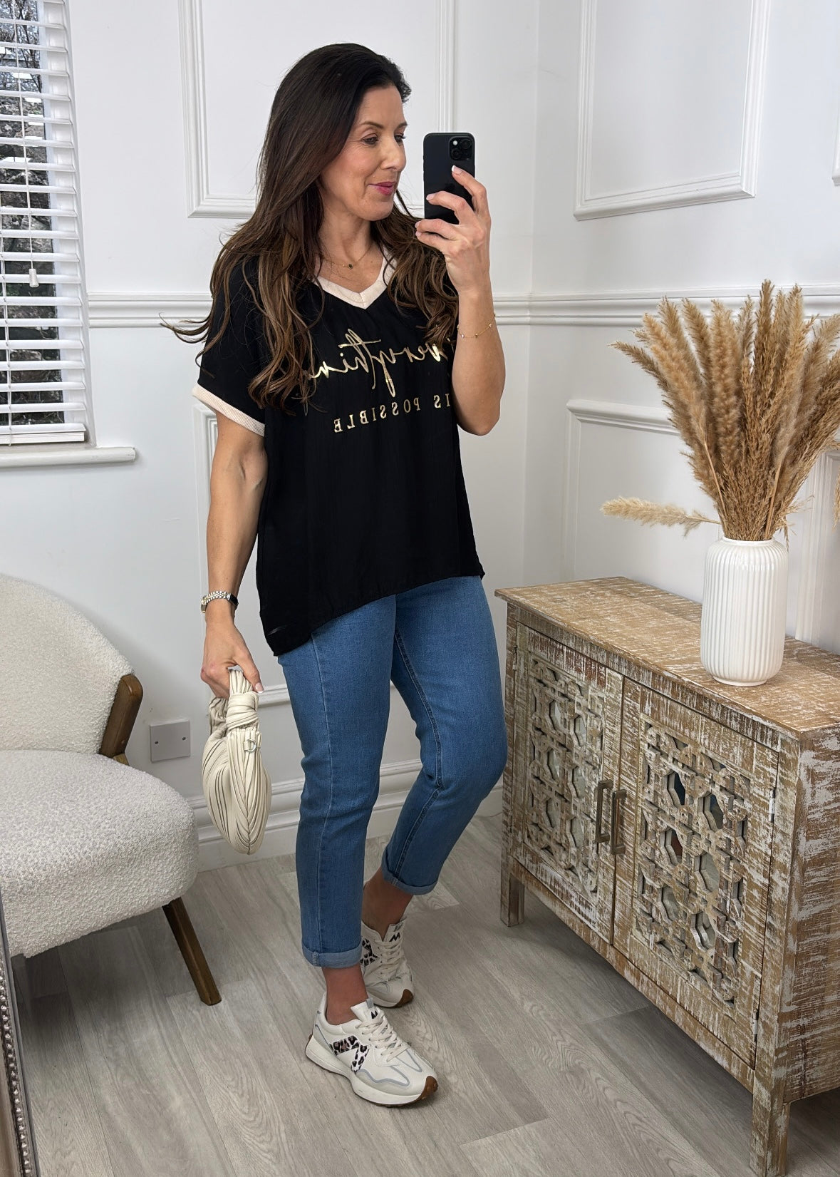 Nancy Black Everything is Possible Top