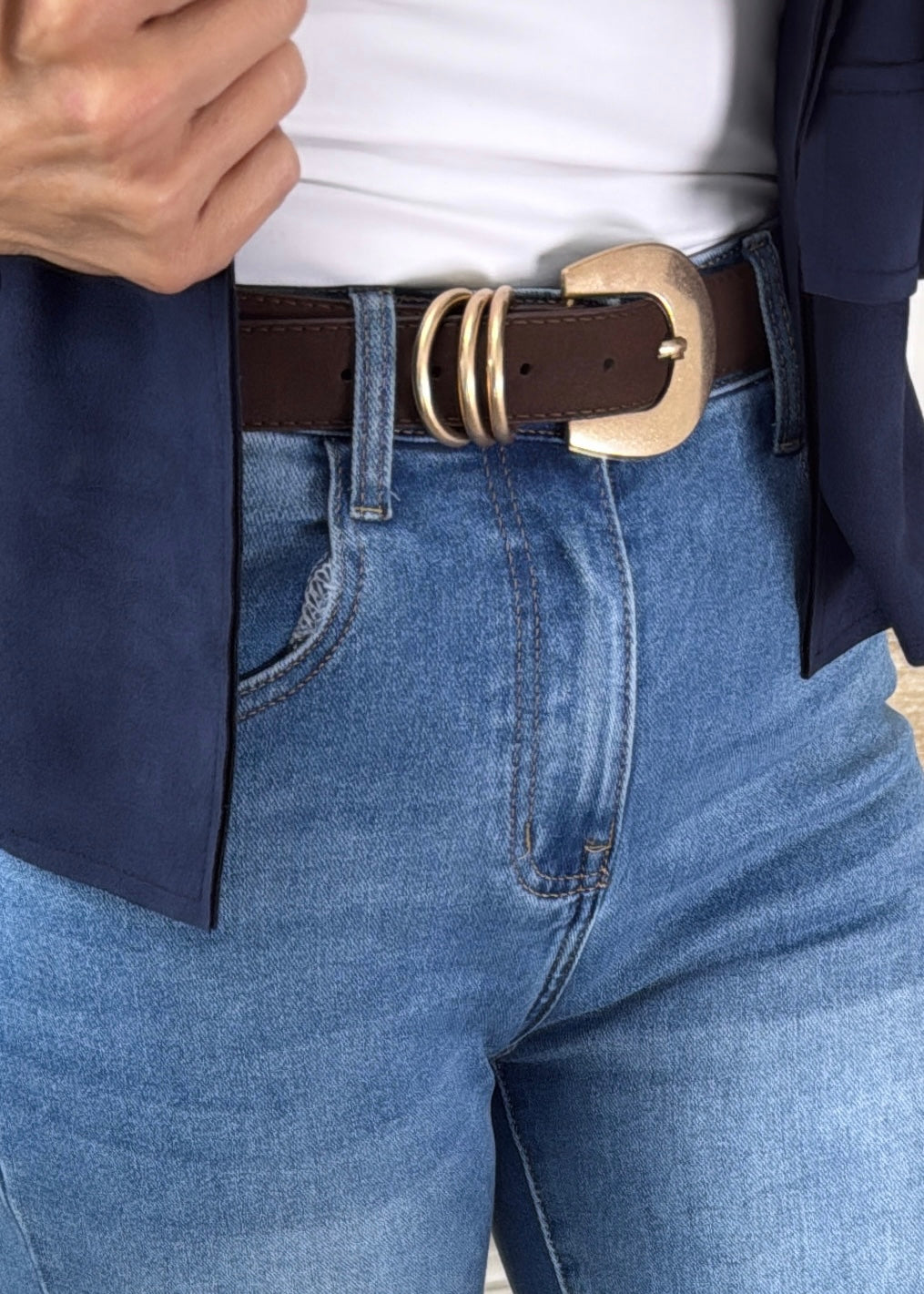 Lana Brown Belt