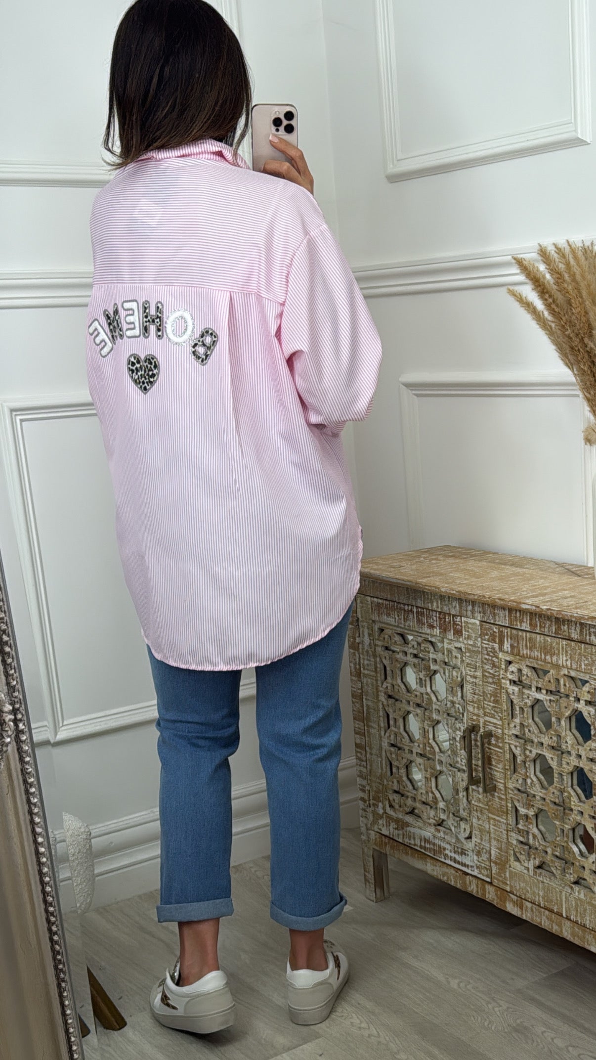 Greta Pink Boheme Shirt