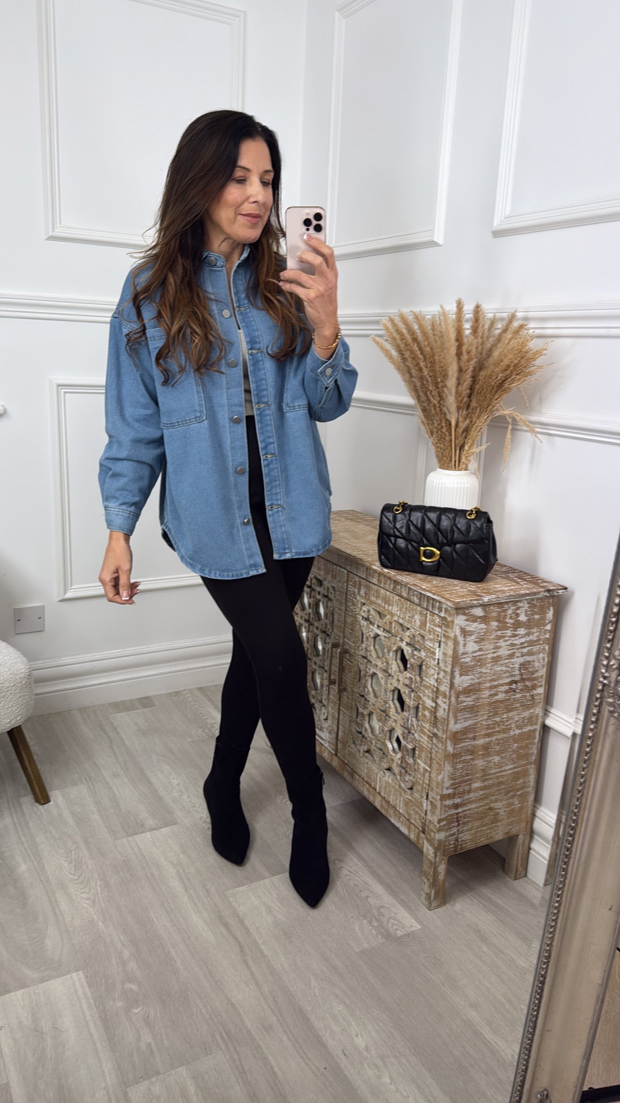 Demina Blue Denim Shirt