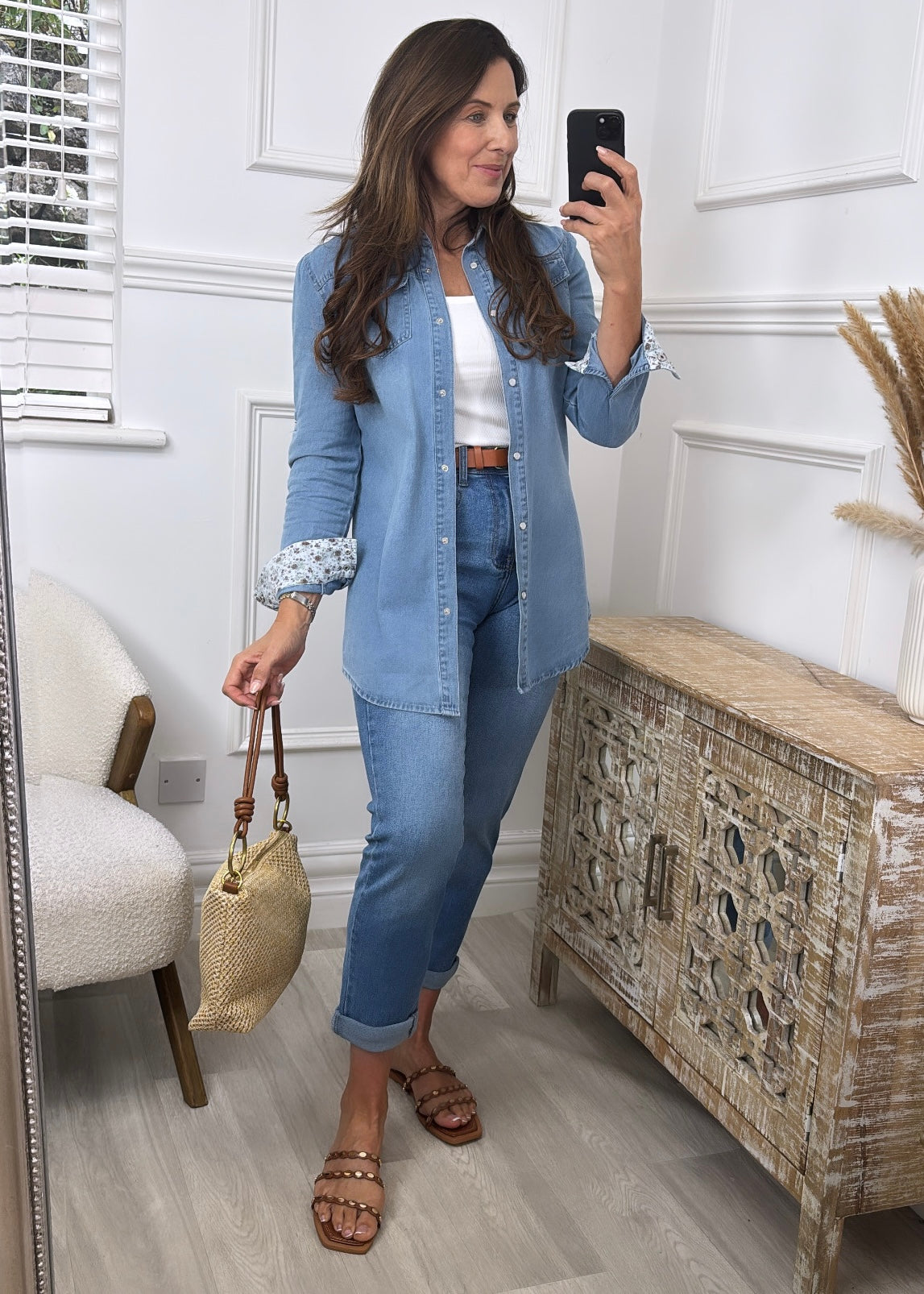 Lorena Light Denim Shirt