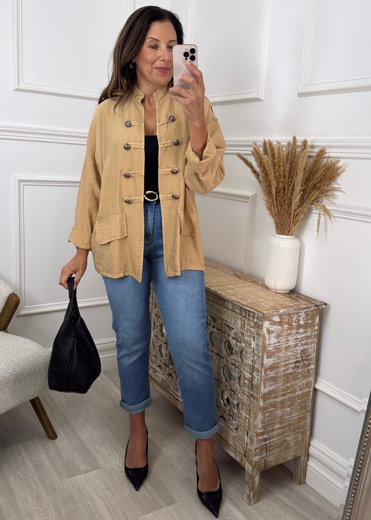 Triona Camel Lightweight Jacket