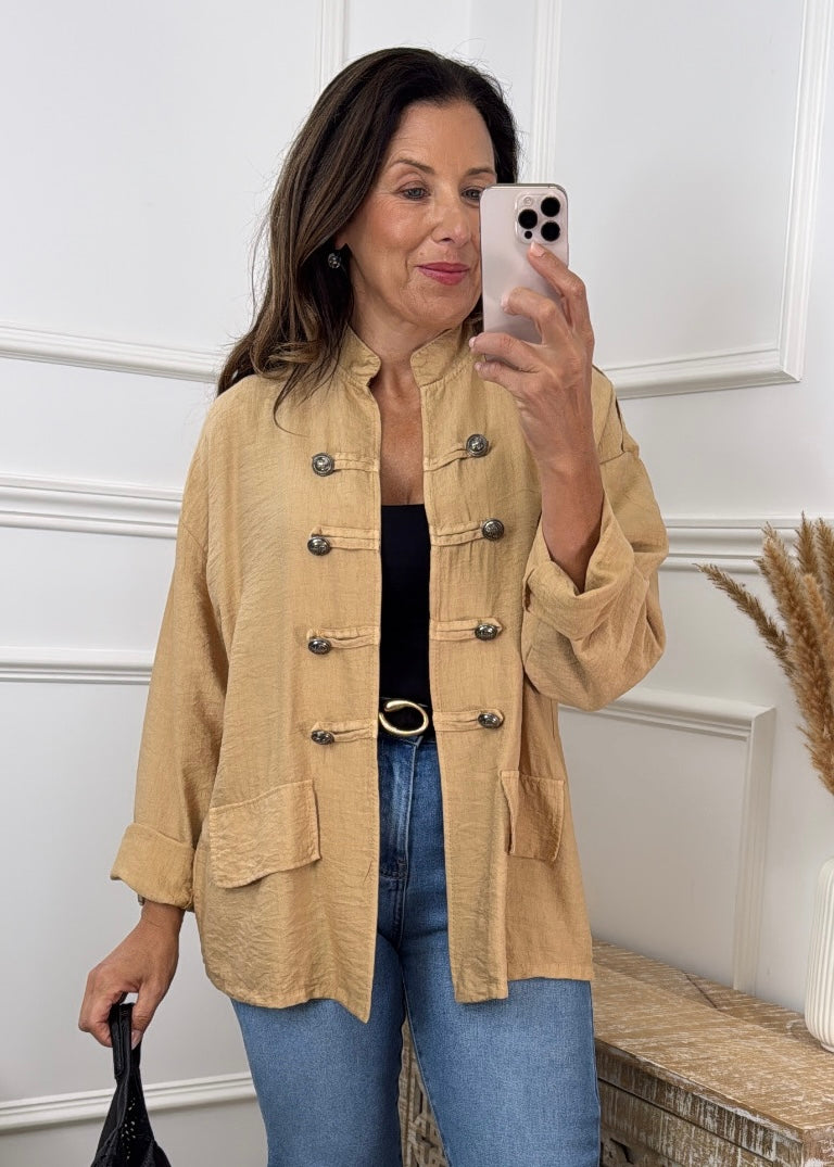 Triona Camel Lightweight Jacket