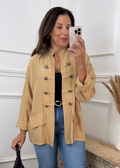 Triona Camel Lightweight Jacket