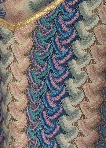 Rosslyn Blue Crochet Summer Sweater