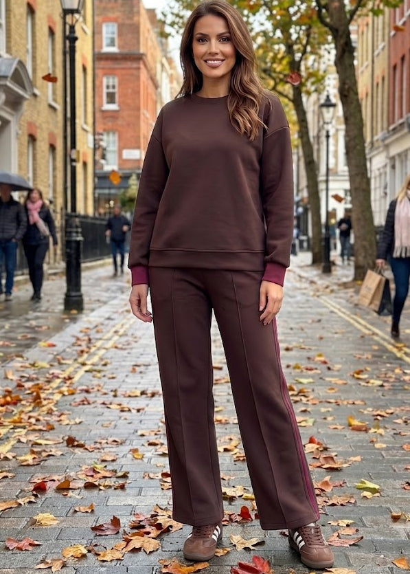 Rhiannon Brown and Wine Tracksuit