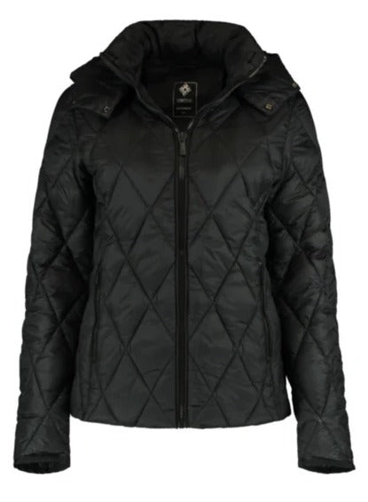 Elanie Black Padded Jacket