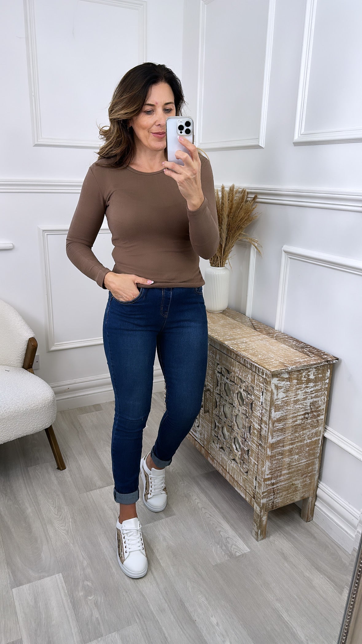Denver Mocha Base Layer Top