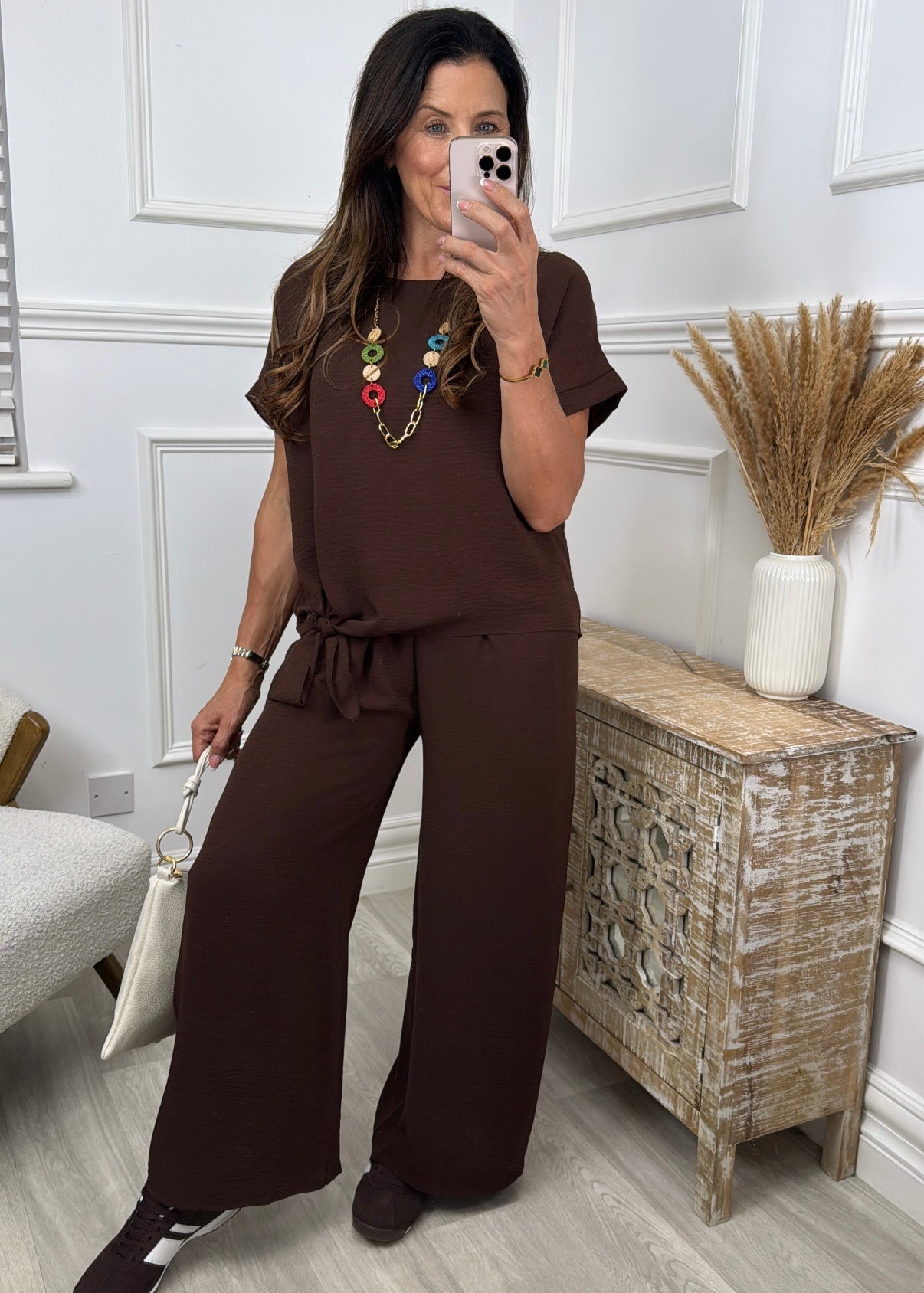 Eleanor Brown Side Knot Set
