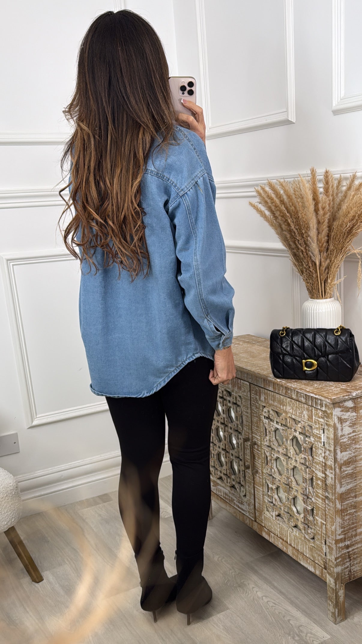 Demina Blue Denim Shirt